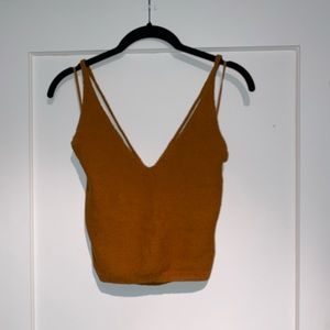 Anthro Knit Cropped Tank